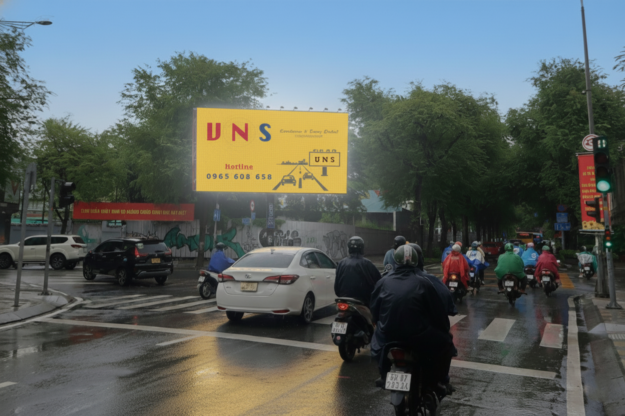 LED góc đường Lê Thánh Tôn - Pasteur